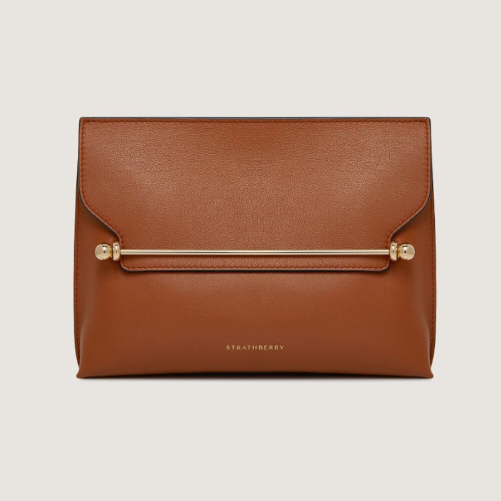 Strathberry Stylist Crossbody Bag in Chestnut